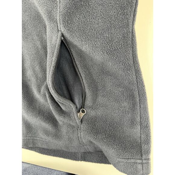 Columbia Benton Springs Fleece Vest Womens XL Black WL1023 Sleeveless Full Zip - Picture 6 of 11